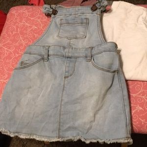 Skirt overalls